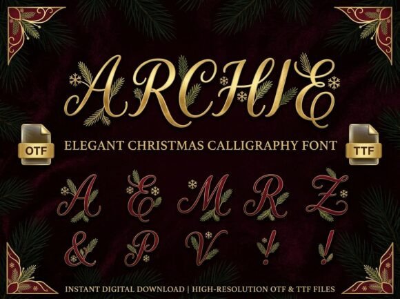 Archie Font Free Download - Font Easy